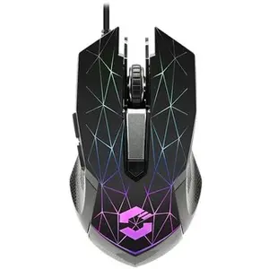 SPEEDLINK RETICOS - Souris - pour droitiers - optique - 6 boutons - filaire - USB - noir