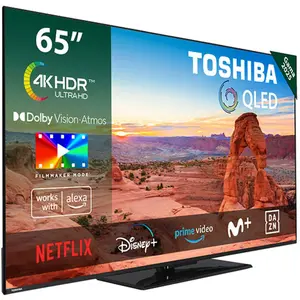 Comparateur de prix : Toshiba TV intelligente Toshiba 65QV3463DG 4K Ultra HD 65" HDR QLED