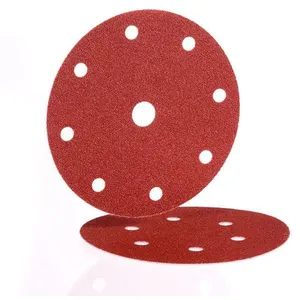 Disque papier velcro BW115 150mm 9 trous grains 120 boîte 100   HERMES... pas cher