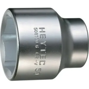 HEYTEC Jeu de clés à douille 508100-6 3/4 po. 6 pans ouv. de clé 38 mm longueur 60 mm