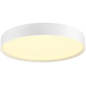 SLV Plafonnier Decona Ø 42cm Blanc - 3000k/4000k - 1008921 pas cher