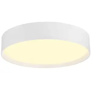 SLV Plafonnier Decona Ø 30cm Blanc - Capteur 2700k/3000k - 1008925 pas cher