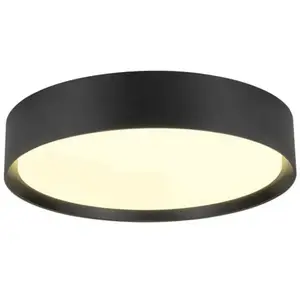 SLV Plafonnier Decona Ø 30cm Noir - 3000k/4000k - 1008918 pas cher