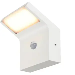 Applique Murale Design Ordi 2 Blanc Avec Capteur - 1008724