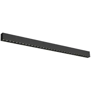 SLV Plafonnier GLENOS PRO 12m DALI UGR19 4000K 30 W 75° noir - - 1010520 pas cher