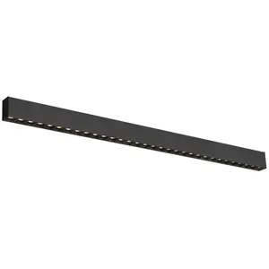 SLV Plafonnier GLENOS PRO 12m DALI UGR19 3000K 30 W 75° noir - - 1010518 pas cher