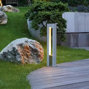 Comparateur de prix : SLV Borne extérieur granit Arrock Arc IP44 H70 cm
