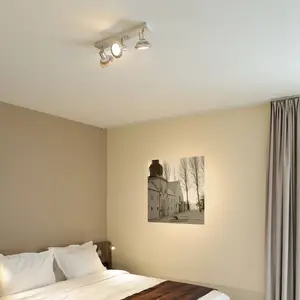 Comparateur de prix : SLV Asto spot pour plafond à 3 lampes avec anneau décoratif