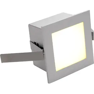 Comparateur de prix : SLV 111262 Cadre Basic LED Blanc chaud Applique murale Gris argenté