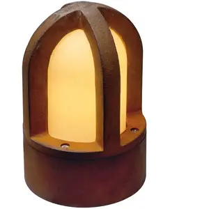 Comparateur de prix : SLV Gamme Rusty BORNE EXTERIEURE 24CM 40W - RUSTY CONE