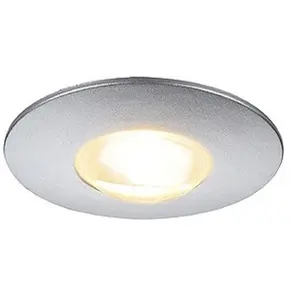 Comparateur de prix : SLV - dekled encastré rond gris argent 1W LED3000K (112242)