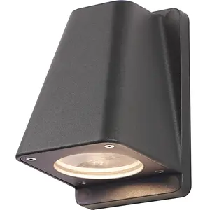 Comparateur de prix : Applique extérieure WALLYX - SLV - GU10 - Gris anthracite - 50W - IP44