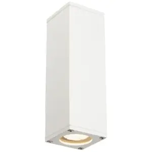 SLV Applique Ext?Rieure Slv Theo Up/Down, Blanc, Gu10/Qpar51, 2x 35w Max, Ip44