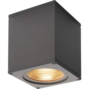 SLV Big theo, applique extérieure, anthracite, led, 21w, 3000k, ip44