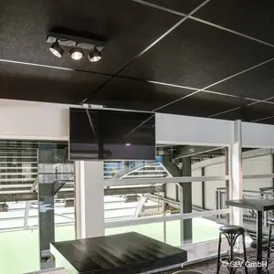 SLV KALU, applique et plafonnier intérieur, triple, noir, LED, 47W, 3000K, variable Triac - Lampes murales et de plafond pas cher