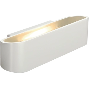 SLV by Declic Ossa 300 r7s, applique, ovale, blanche, r7s 118mm, max. 120W, up/down