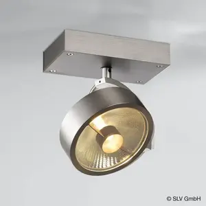 SLV Spot de plafond SLV aluminium (brossé) pas cher