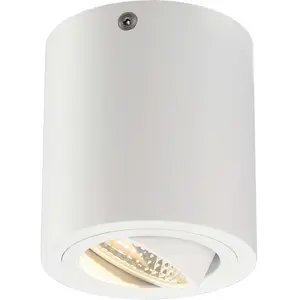 SLV Big White Triledo, plafonnier intérieur, simple, rond, blanc, led, 8,1w, 3000k