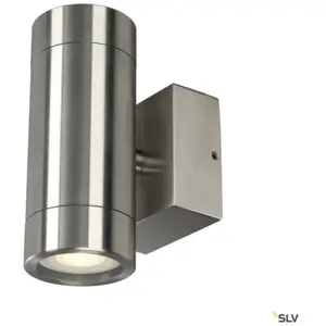 SLV - Applique extérieure Inox à faisceaux bi-directionnel