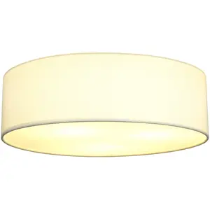 Comparateur de prix : SLV TENORA, plafonnier intérieur, blanc, E27, 3x 23W max - Lampes murales et de plafond