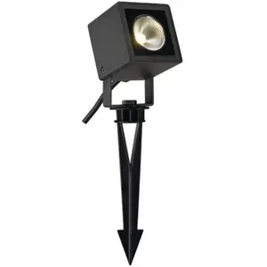 Comparateur de prix : SLV Nautilus 10, projecteur extérieur, carré, anthracite, led, 8,5w, 3000k, ip65