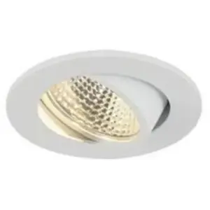 Comparateur de prix : SLV KIT NEW TRIA LED 3W DL ROND, encastré, blanc mat, 3W, 3000K , 38 °, alim