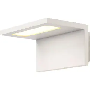 Applique Murale - Carrée - A Led - 6 W - 3000k - Slv Angolux Wall - Ip44 - Blanc