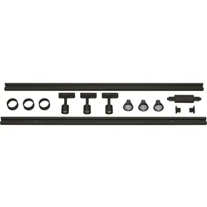 Comparateur de prix : SLV Puri-Track Jeu de rails d'alimentation monophasés noir