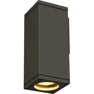 SLV Theo, applique extérieure, anthracite, gu10/qpar51, 35w max, ip44