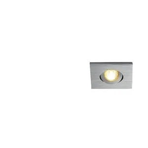 SLV Kit new tria mini led enc. carré alu 3w 3000k 30° alim clips ressorts