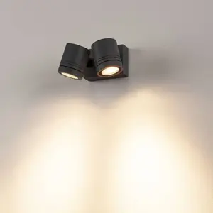Comparateur de prix : SLV Slv Myra Applique D'extérieur, 2 Lampes Anthracite