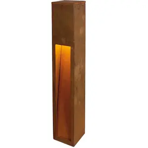 Comparateur de prix : SLV Rusty slot 80 led, borne, fonte rouillée, led 3000k, ip55
