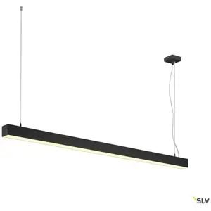 SLV Deze informatie volgt nog Q-LINE DALI LED SIMPLE, suspension, variable DALI, 1500mm, noir pas cher