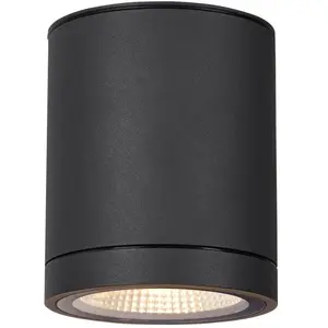 SLV Enola Round M Plafonnier LED d'extérieur Anthracite