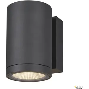 SLV Enola Round M Applique murale LED d'extérieur Anthracite