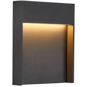 SLV Flatt, applique extérieure, anthracite, led, 14w, 3000k/4000k, ip65