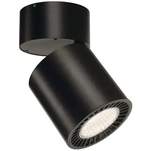 Plafonnier intérieur SLV SUPROS, move, 60°, noir, LED, 31W, 3000K, IRC90