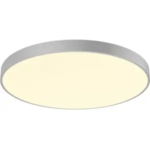 SLV MEDO 90 CORONA, plafonnier intérieur, rond, gris argent, LED, 78W,...