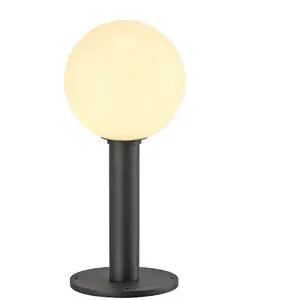 Comparateur de prix : SLV Borne extérieure GLOO PURE 40 anthracite, E27, 23W - Hauteur 40 cm