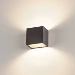 Comparateur de prix : SLV Slv Sitra Cube Applique Led D'extérieur Anthracite