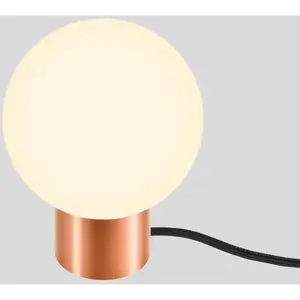 Lampe à poser SLV Tiny Sun, cuivre, verre, G9, hauteur 15,7 cm pas cher