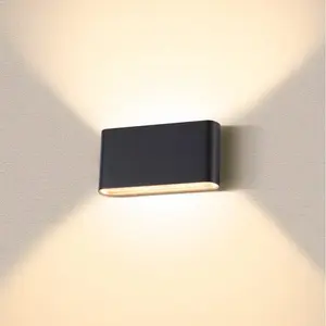 Comparateur de prix : SLV Oval applique d'extérieur up&amp;down CCT 17,5cm noir