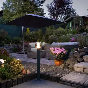 Comparateur de prix : SLV Ovalisk Borne lumineuse LED CCT, hauteur 100 cm