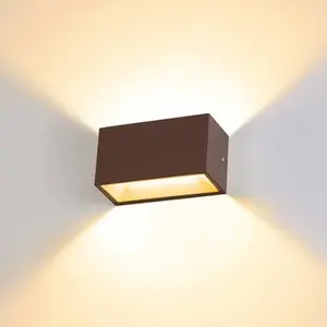 Comparateur de prix : SLV Sitra applique d'extérieur LED up/down 20cm rouille