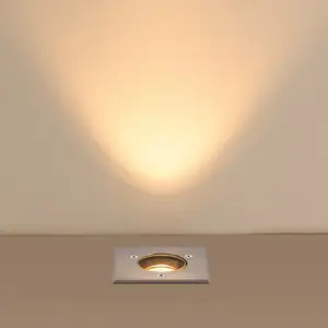 SLV, Éclairage d'extérieur, Encastré de sol à LED (350 lm, IP67)
