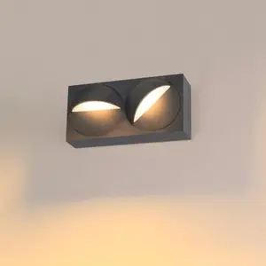 SLV Applique en saillie LID I 2700/3000 K 29W PHASE 100C gris - - 1007668 pas cher