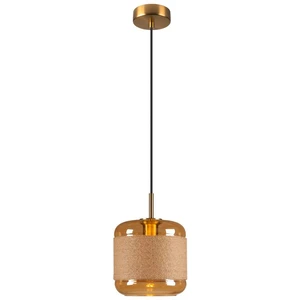 SLV PANTILO ROPE 20, Suspension, 250 cm, E27, 15 W, or - Lampes pendulaires pas cher