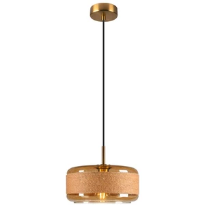 Comparateur de prix : SLV PANTILO ROPE 27, Suspension, 250 cm, E27, 15 W, or - Lampes pendulaires
