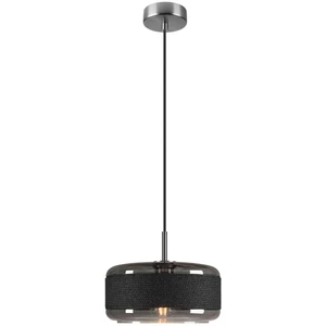 Comparateur de prix : SLV Suspension Pantilo Rope 27, noir/gris/argent Verre Ø 27 cm