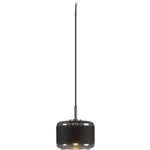 Comparateur de prix : SLV Suspension Pantilo Rope 19, noir/gris/argent Verre Ø 19 cm